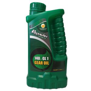 روغن گیربکس خودرو پرتوان مدل gl1 140 حجم 1000 میلی لیتر