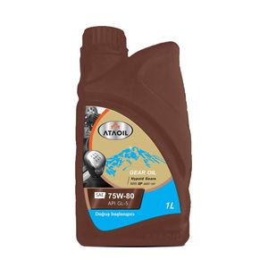 روغن گیربکس دستی آتا اویل مدل 75w80 gl 5حجم 1 لیتر