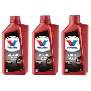 روغن گیربکس دستی و دیفرانسیل ولوولین مدل axle oil حجم 1 لیتر مجموعه 3 عددی