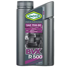 روغن گیربکس دستی یاکو مدل bvx r 500 sae 75w80 حجم یک لیتر
