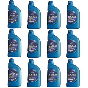 روغن گیربکس موبیس مدل atf sp vi(6) حجم 1 لیتر بسته 12 عددی