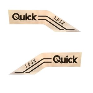 زه دور راهنما گلگیر خودرو کاریزما مدل fr quick مناسب برای کوییک بسته دو عددی