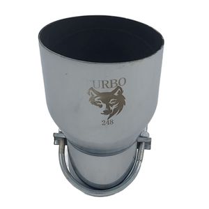 سر اگزوز مدل j.s کد 248 پژو توربو بزرگ آبکاری