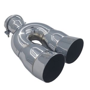 سر اگزوز مدل j.s کد 404 شکاری بزرگ آبکاری