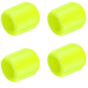 سر والف لاستیک خودرو مدل polygonal limun بسته 4 عددی
