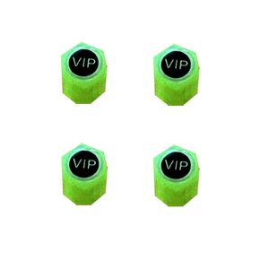 سر والف لاستیک خودرو مدل شبرنگ vip  بسته 4 عددی