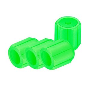 سر والف لاستیک خودرو چیکال مدل شبرنگی کد p 1107 gren بسته 4 عددی