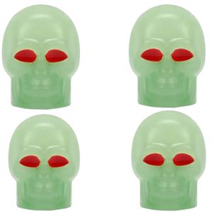 سر والف لاستیک مدل بدون باتری skull car bike بسته 4 عددی