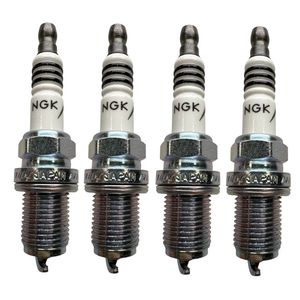 شمع خودرو ایریدیوم ان جی کی مدل bkr6eix 11 6418 پایه کوتاه مناسب برای تویوتا کرولا بسته 4 عددی