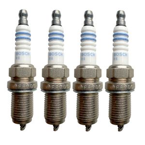 شمع خودرو بوش مدل  8+ fr7dc پایه کوتاه مناسب برای l90 بسته 4 عددی