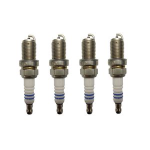 شمع خودرو بوش مدل تک پلاتین پایه کوتاه کد fr7dc (+8) china بسته 4 عددی