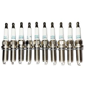 شمع خودرو دنسو مدل سوزنی ایریدیوم پایه بلند sk20hr11 ژاپن بسته 10 عددی