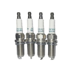 شمع خودرو دنسو مدل سوزنی ایریدیوم پایه بلند sk20hr11 ژاپن بسته 4 عددی
