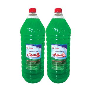شیشه شوی خودرو اکسیژن مدل op10 حجم 2.5 لیتر بسته دو عددی