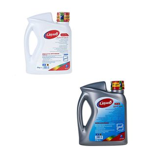 ضدیخ خودرو کاسپین مدل am 2l50_502lsحجم 4000 میلی لیتر مجموعه 2 عددی