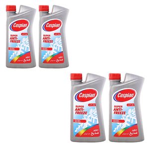 ضدیخ خودرو کاسپین مدل am 41ls حجم 4000 میلی لیتر بسته 4 عددی
