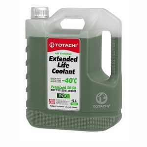 ضدیخ و ضدجوش 50 به 50 توتاچی مدل coolant 50_50 extended life green حجم 4 لیتر