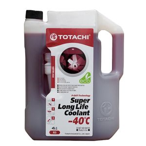 ضدیخ و ضدجوش قرمز توتاچی مدل super long life حجم 4000 میلی لیتر