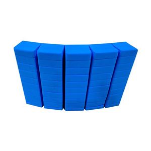 ضربه گیر درب خودرو قطعه سازان کبیر مدل zarb t8blu 30724 مناسب برای کی ام سی t8 مجموعه 5 عددی