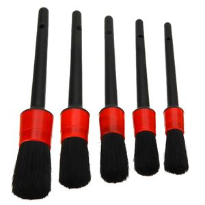 فرچه دیتیلینگ خودرو مدل cleaning brush مجموعه 5 عددی