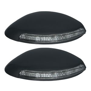 فلاپ آینه چراغ دار مشکی خودرو مدل b r مناسب برای پژو 206 بسته 2 عددی