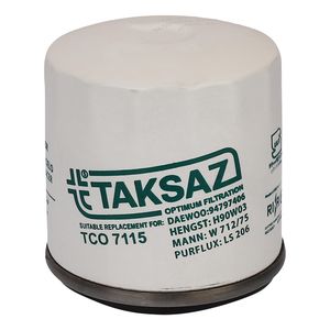 فیلتر روغن تکساز مدل tco 7115 daewoo مناسب برای دوو ریسر و دوو سیلو و دوو اسپرو