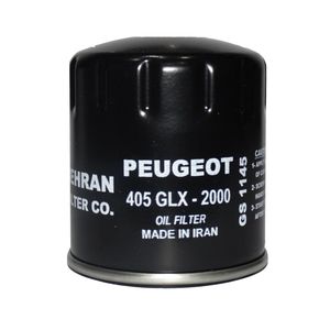 فیلتر روغن خودرو بهران فیلتر مدل gs1145 مناسب برای پژو 405