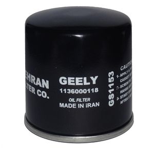 فیلتر روغن خودرو بهران فیلتر مدل gs1153 مناسب برای جیلی ام گرند 7