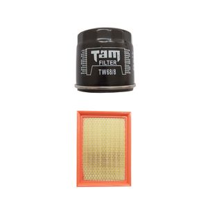 فیلتر روغن خودرو تام مدل tw68_8 مناسب برای پراید به همراه فیلتر هوا