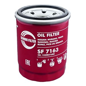 فیلتر روغن خودرو سرکان مدل sf 7163 مناسب برای نیسان پیکاپ و سرانزا و رونیز