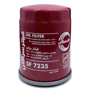 فیلتر روغن خودرو سرکان مدل sf 7235 مناسب برای هیوندای سانتافه 2700