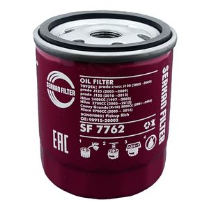 فیلتر روغن خودرو سرکان مدل sf 7762 مناسب برای تویوتا کمری گرند
