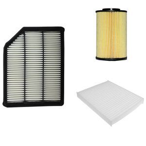فیلتر روغن خودرو هیوندای جنیون پارتز مدل 263203c250 به همراه فیلتر کابین و فیلتر هوا