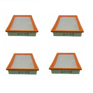 فیلتر هوا خودرو فیلتر قلعه مدل sn70  4 مناسب برای پراید مجموعه 4 عددی