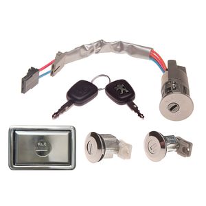 قفل و سوییچ و استارت ان ال سی مدل pgfs6 مناسب برای پژو 405 بسته 6 عددی