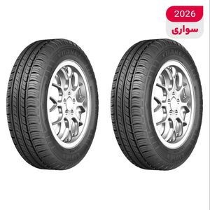 لاستیک خودرو بارز مدل p640 سایز 15 _ 65 _ 185 میلی‌متر تولید سال 2026   2 حلقه