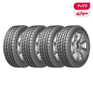 لاستیک خودرو بارز مدل p648 سایز 13 _ 65 _ 165 میلی‌متر تولید سال 2026   4 حلقه
