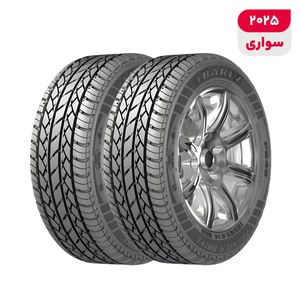 لاستیک خودرو بارز مدل p648 سایز 14 _ 65 _ 185 میلی‌متر تولید سال 2025   2 حلقه