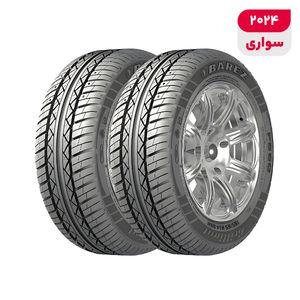 لاستیک خودرو بارز مدل p660 سایز 13 _ 65 _ 165 میلی‌متر تولید سال 2024   2 حلقه
