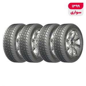 لاستیک خودرو بارز مدل p660 سایز 14 _ 65 _ 185 میلی‌متر تولید سال 1399   4 حلقه