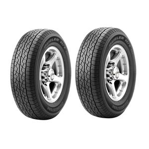 لاستیک خودرو بریجستون مدل dueler h_t 687 سایز 16 _ 70 _ 225 میلی‌متر تولید سال 2025   2 حلقه