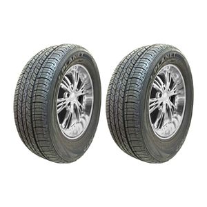 لاستیک خودرو جِی‌ پِلَنِت تایر مدل cp672 سایز 205_60r14   دو حلقه