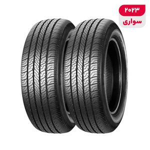 لاستیک خودرو دورون مدل t90a سایز 13 _ 65 _ 165 میلی‌متر تولید سال 2023   2 حلقه