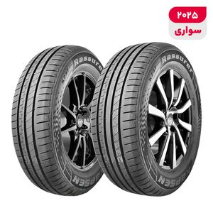 لاستیک خودرو کاپسن مدل   k737 سایز 15 _ 60 _ 205 میلی‌متر تولید سال 2025   2 حلقه