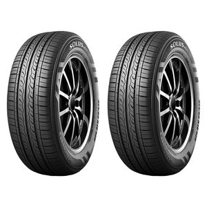 لاستیک خودرو کومهو مدل hs11 سایز 195_60r14   دو حلقه