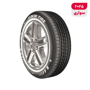 لاستیک خودرو کویر تایر مدل 001 سایز 18 _ 55 _ 215 میلی‌متر تولید سال 2025   1 حلقه