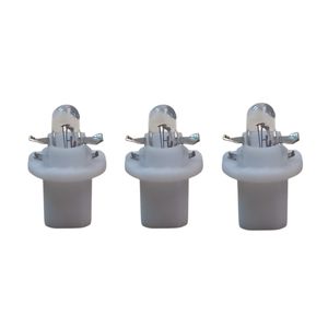 لامپ ساعت خودرو بوف مدل org پایه t5 مناسب برای پژو 206  مجموعه 3 عددی