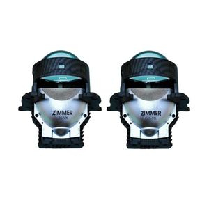لنز چراغ خودرو دو حالته زیمر مدل l25 vk bi led پایه دوکنتاکت مجموعه دو عددی
