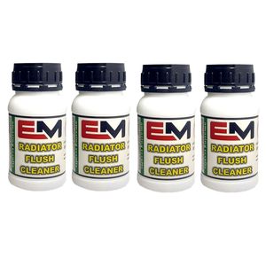 مایع تمیز کننده رادیاتور خودرو ای ام مدل 565808 حجم 250 میلی لیتر بسته 4 عددی