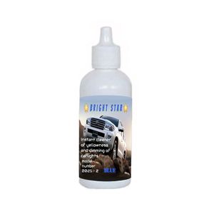 مایع شفاف کننده فوری  و محافظ چراغ خودرو کد برایت استار حجم 125 میلی لیتر
